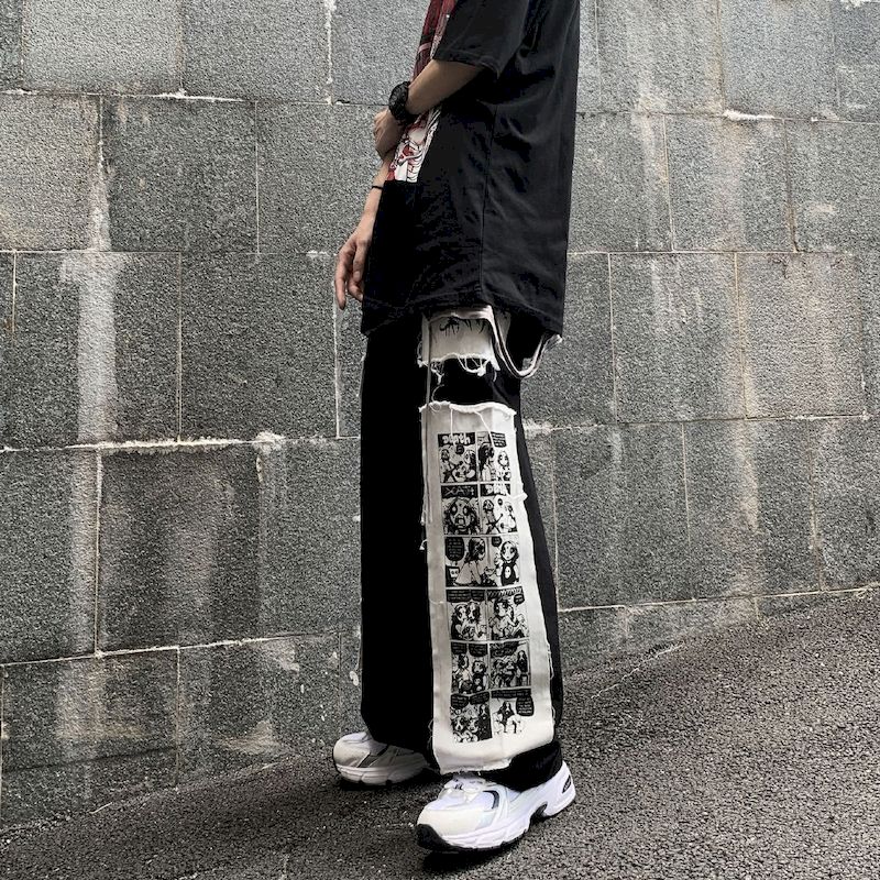 Street Fashion Dance - Large Size Overalls For Men Spring