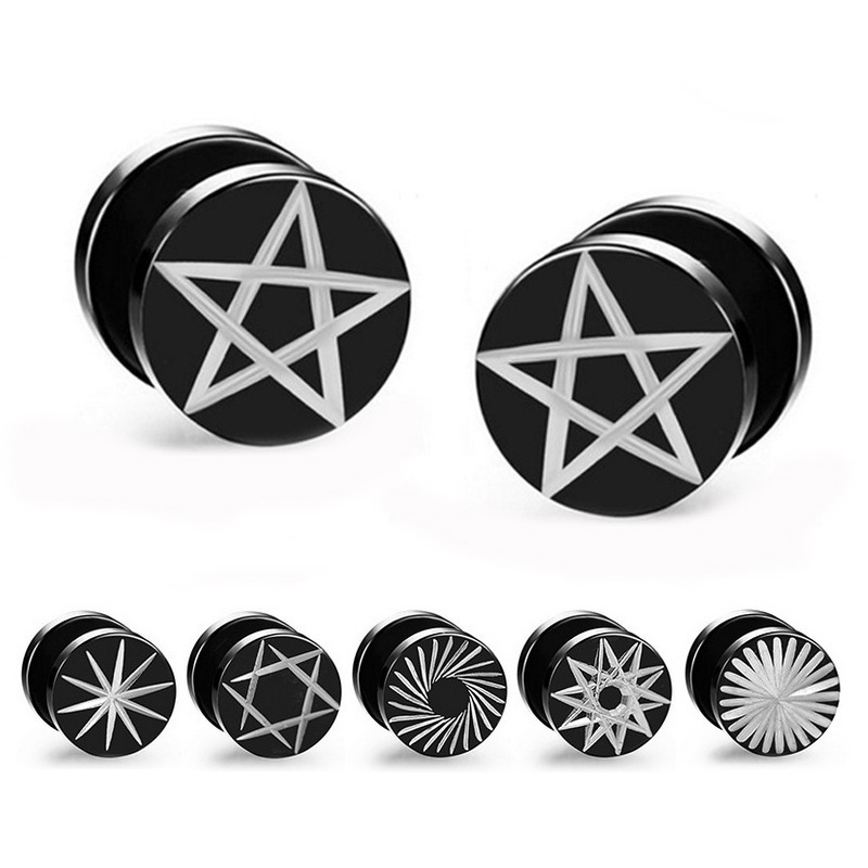 1 piece Street pop Punk Women  – Street Fashion Earrings recenzja i cena