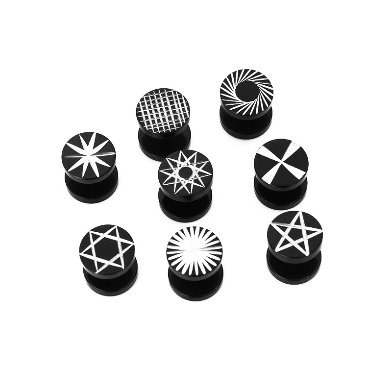 1 piece Street pop Punk Women  – Street Fashion Earrings recenzja i cena