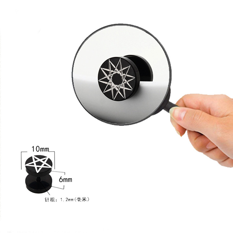 1 piece Street pop Punk Women  – Street Fashion Earrings recenzja i cena