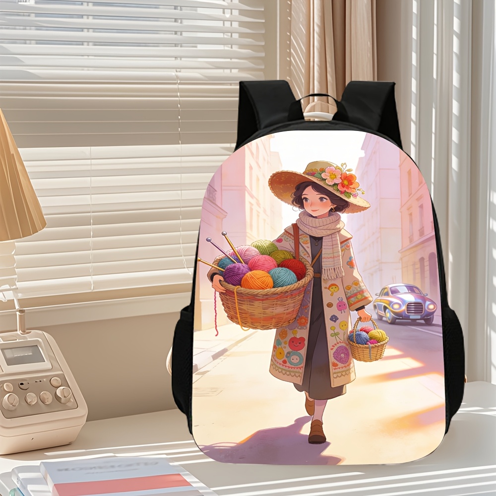 3pcs 2D Flat Backpack Three-Pi – Street Fashion China Beautiful Girls recenzja i cena