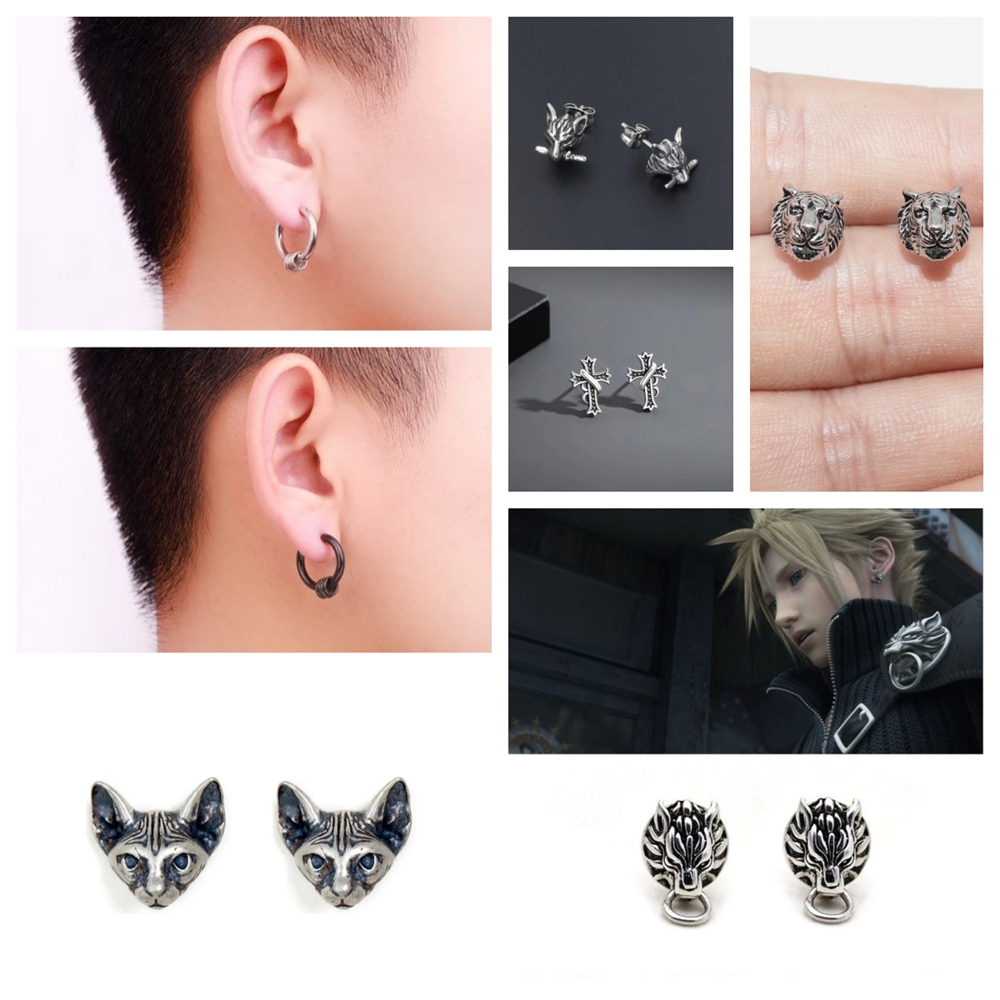 New Simple Men and Women Fashi – Street Fashion Earrings recenzja i cena