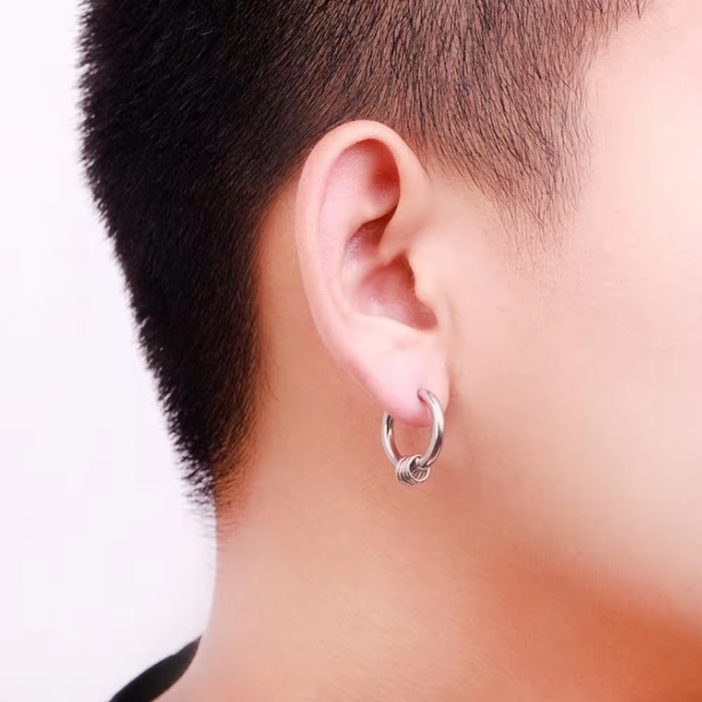New Simple Men and Women Fashi – Street Fashion Earrings recenzja i cena