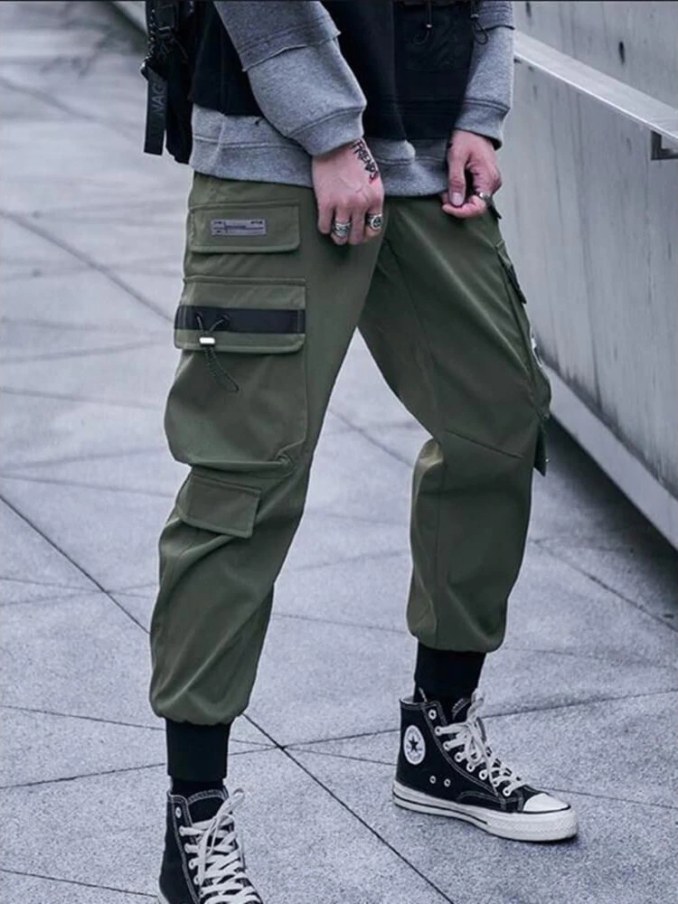 Joggers Cargo Pants for Men Ca – Techwear Pants Tactical recenzja i cena