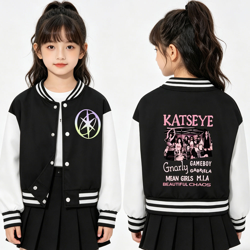 KATSEYE Printing Kids Short Ba – Street Fashion Kids recenzja i cena