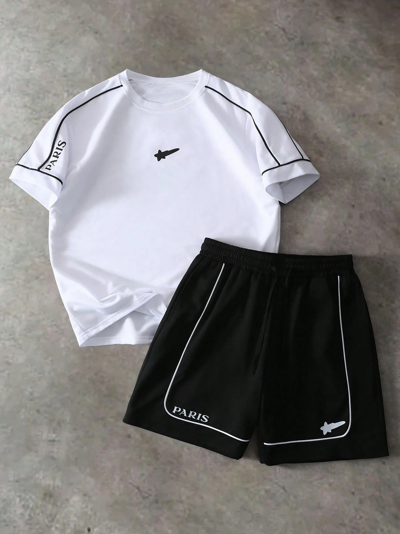2026 Summer New Men's Short-Sl – Street Fashion In China recenzja i cena