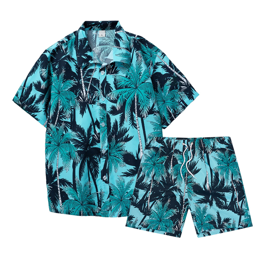 Hawaiian Coconut Tree 3D Print – Street Fashion For Man recenzja i cena