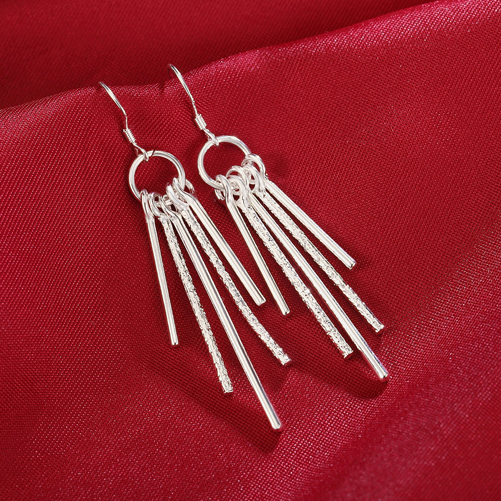 Hot sale 925 Sterling Silver S – Street Fashion Earrings recenzja i cena