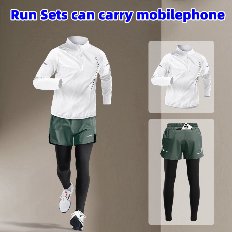 Gym Men Running Sets Outdoor C – Running Pant Jogger recenzja i cena