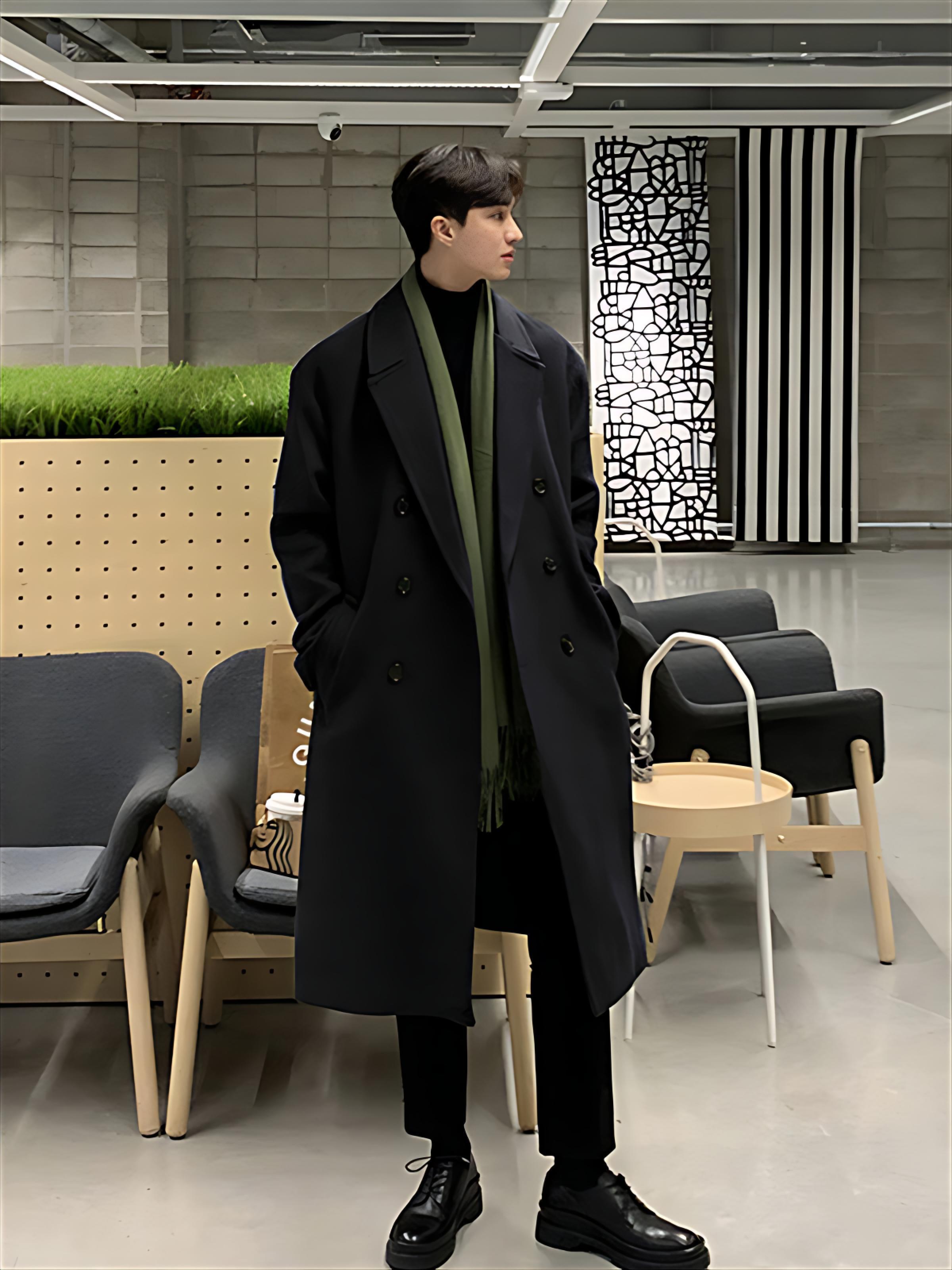 Trench Beige Coat Mens Section – Street Fashion Reviews recenzja i cena