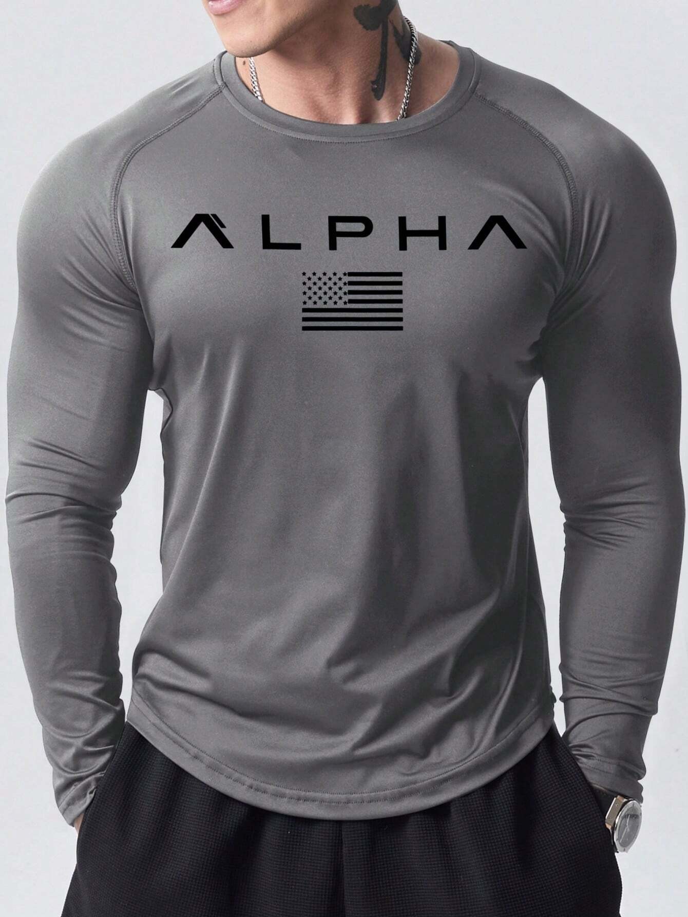 New men's long-sleeved T-shirt – Street Fashion For Man recenzja i cena