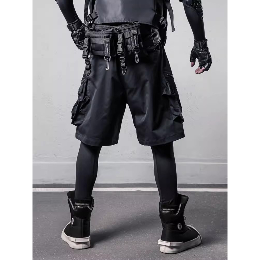 2025 Summer Tactical Shorts Me – Techwear Pants Tactical recenzja i cena