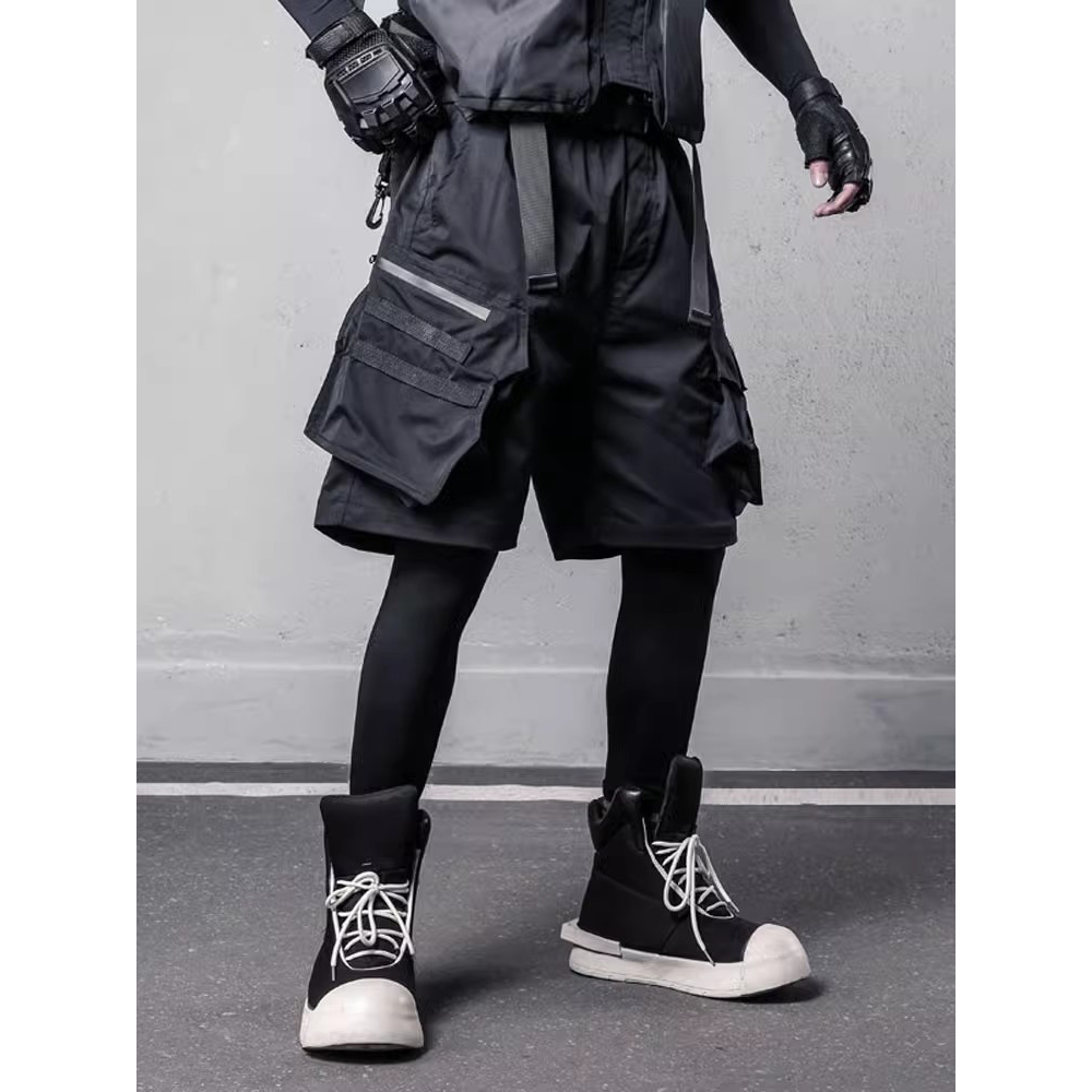 2025 Summer Tactical Shorts Me – Techwear Pants Tactical recenzja i cena