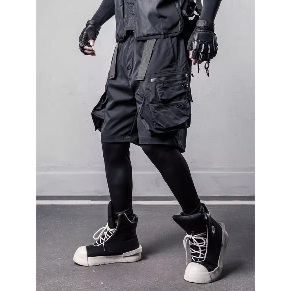 2025 Summer Tactical Shorts Me – Techwear Pants Tactical recenzja i cena