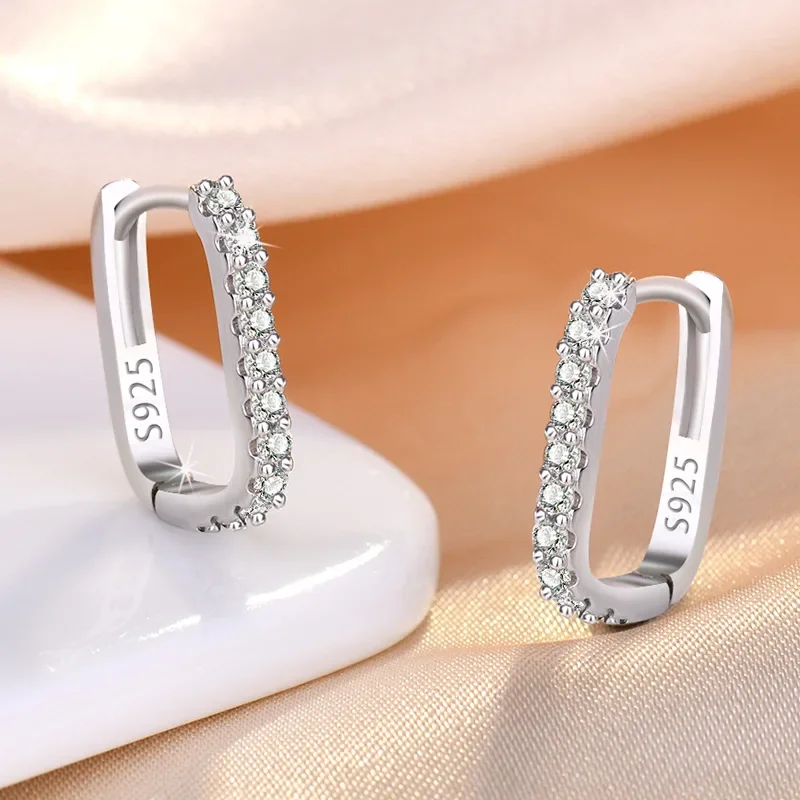 High-quality 925 Sterling Silv – Street Fashion Earrings recenzja i cena
