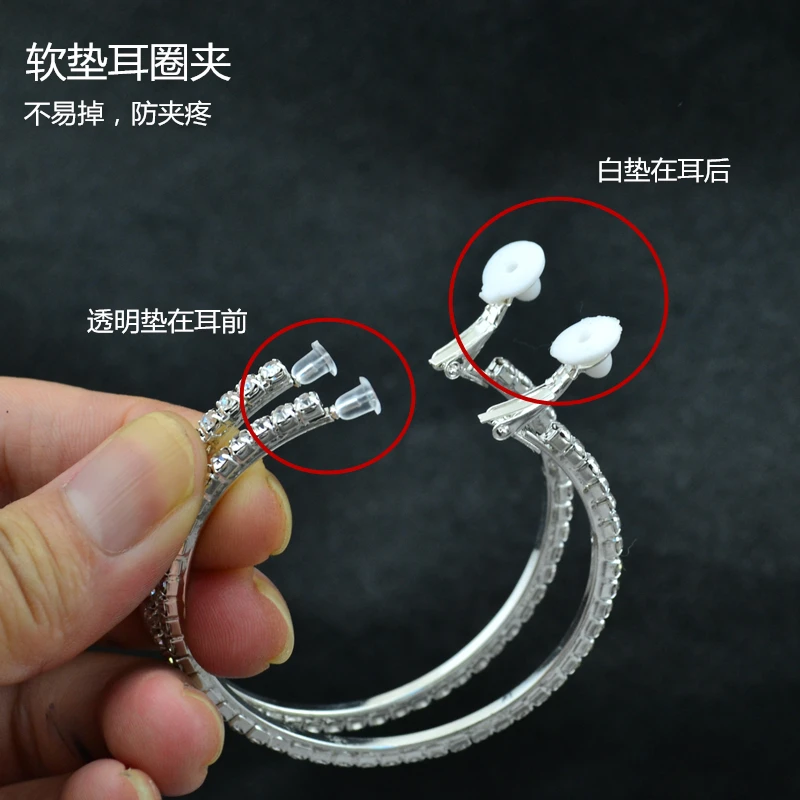 Clip on Earrings for Women No  – Street Fashion Earrings recenzja i cena