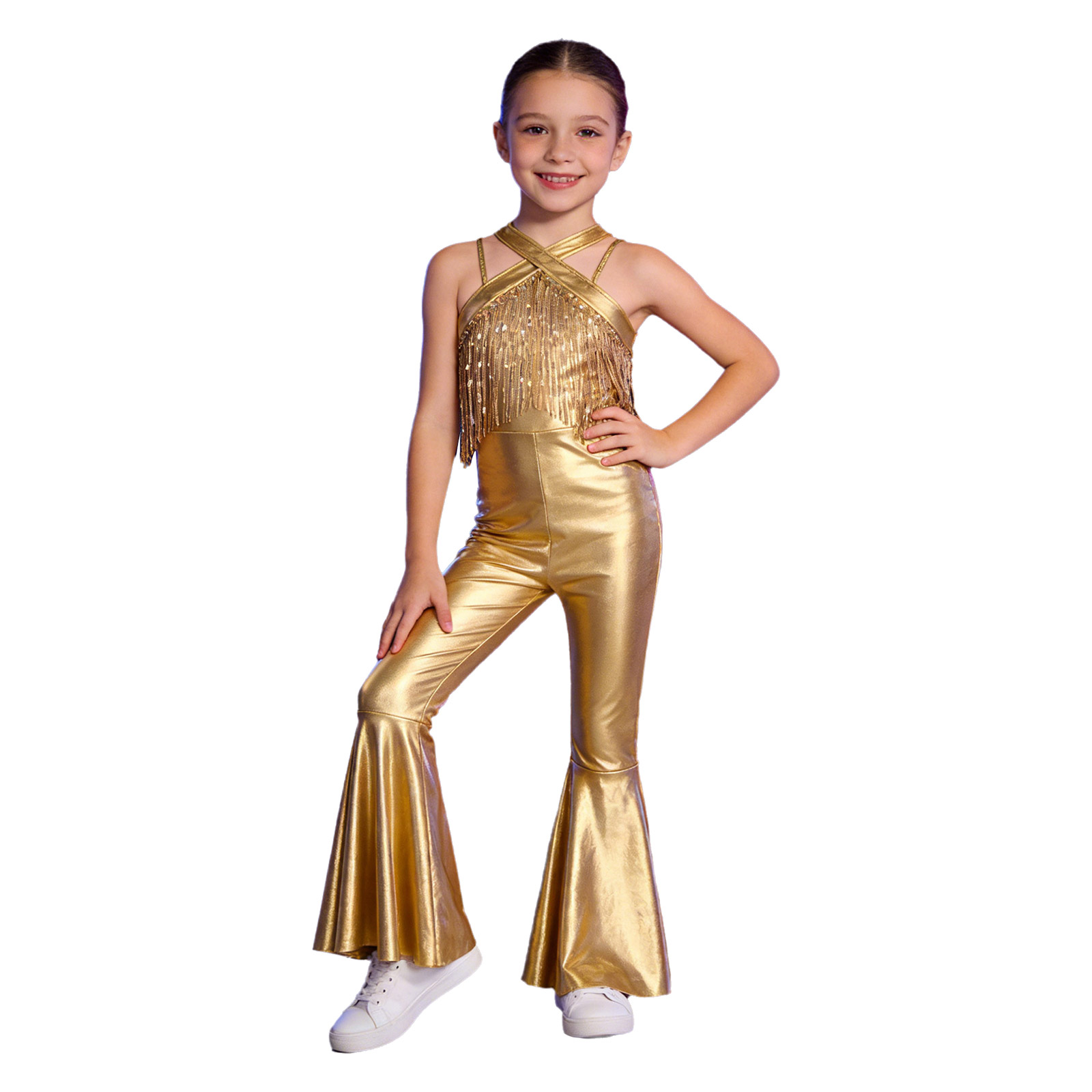 Kids Girls Metallic Disco Jazz – Street Fashion Kids recenzja i cena