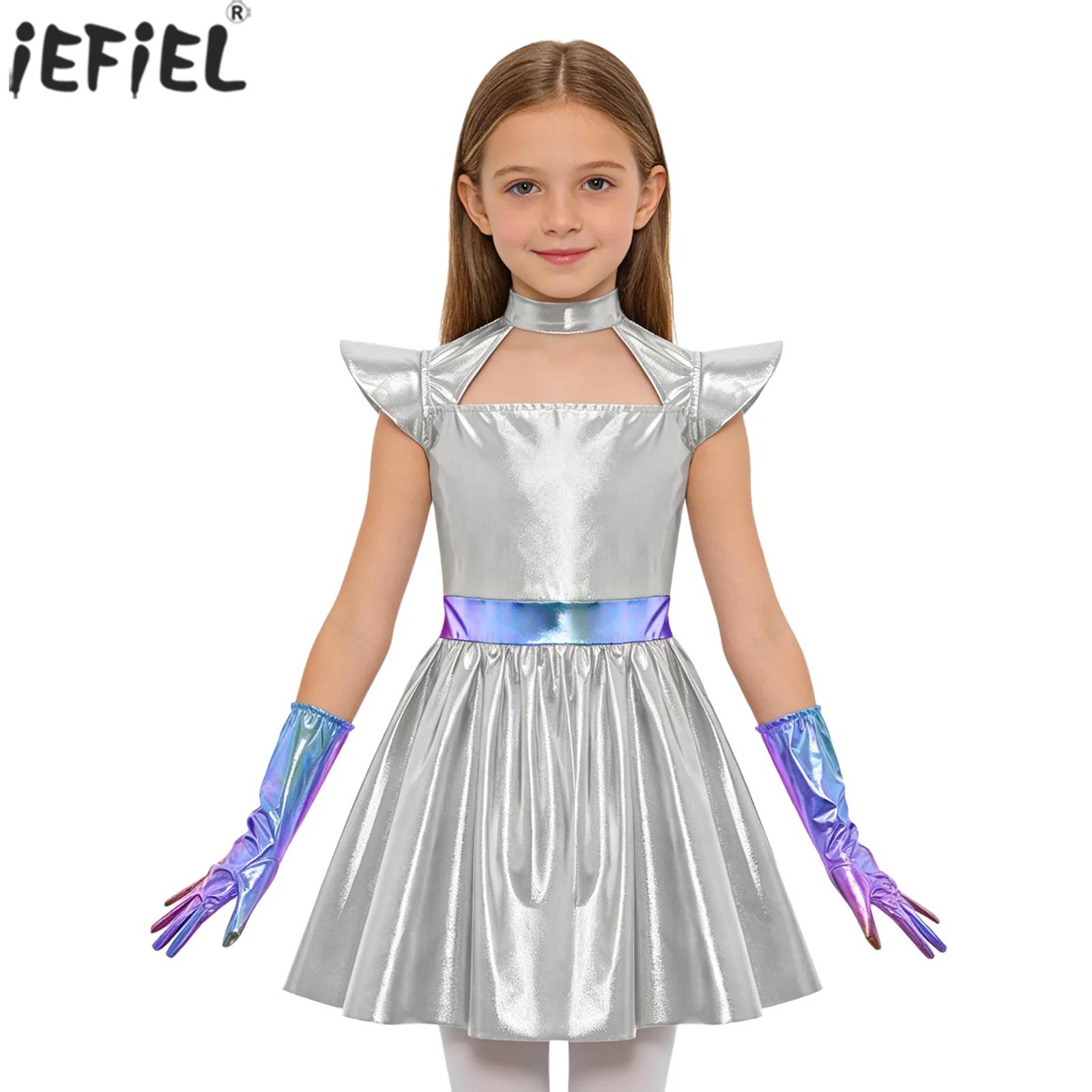 Kids Girls Alien Cosplay Costu – Street Fashion Kids recenzja i cena