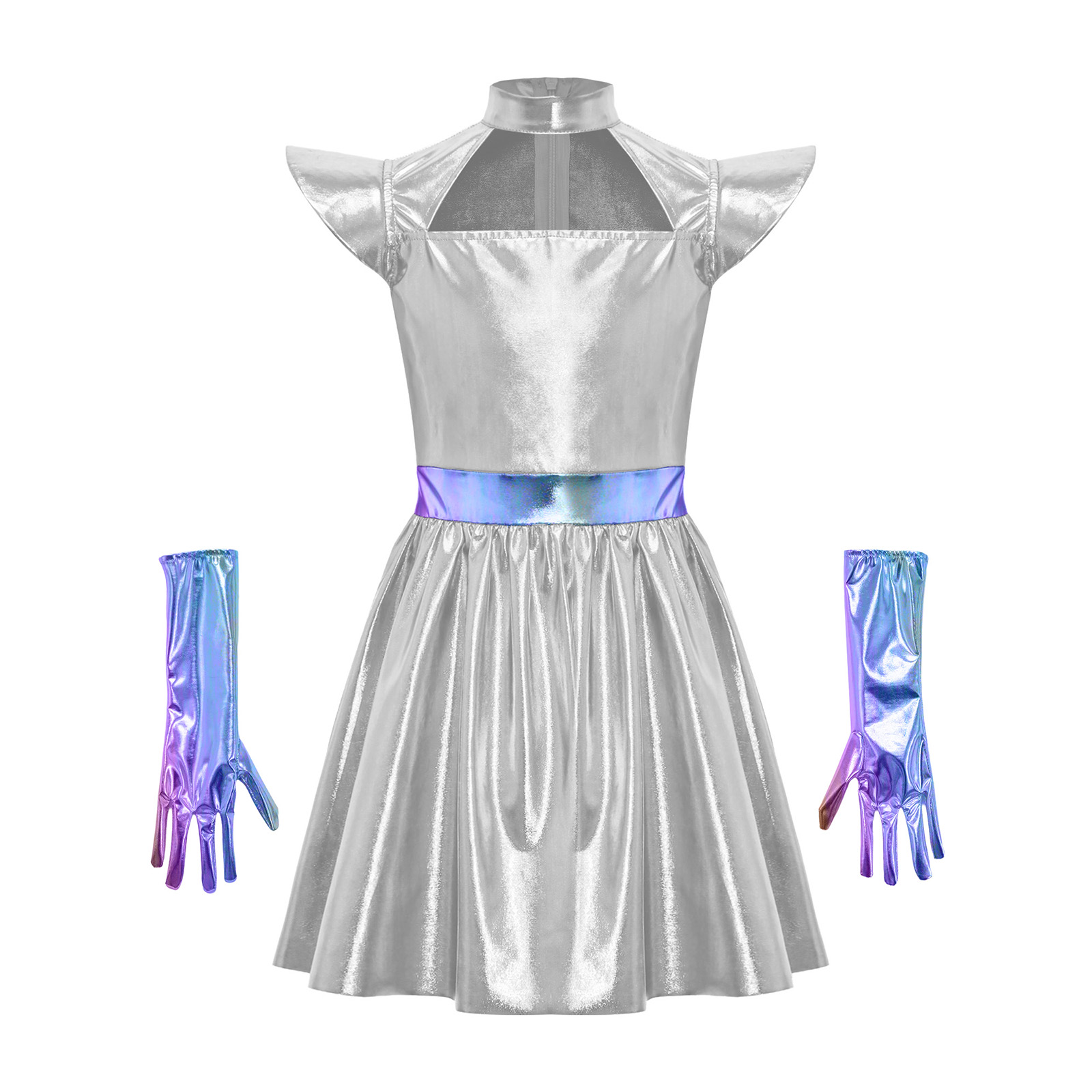 Kids Girls Alien Cosplay Costu – Street Fashion Kids recenzja i cena