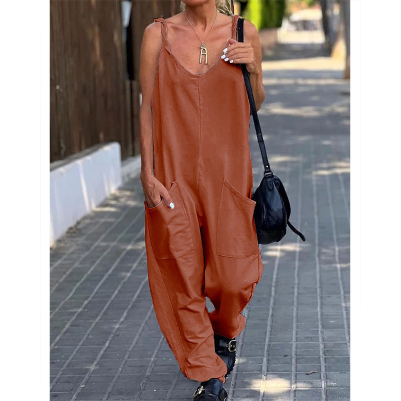 Jumpsuit Women's Solid Color L – Street Fashion England recenzja i cena