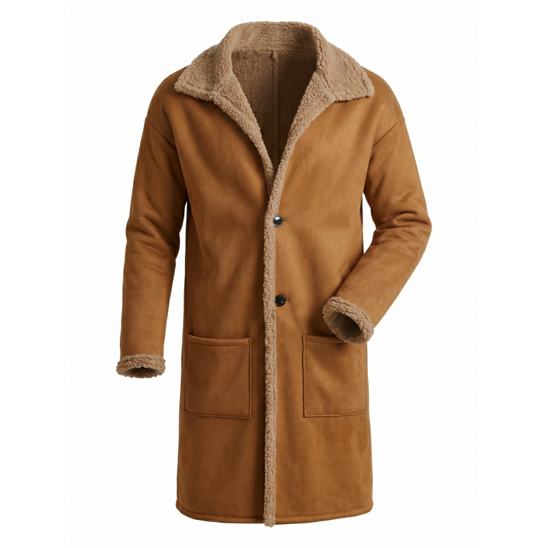 2026 Winter Long Coat Grab Fle – Street Fashion England recenzja i cena