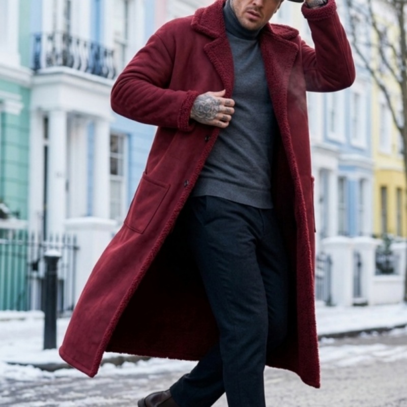 2026 Winter Long Coat Grab Fle – Street Fashion England recenzja i cena