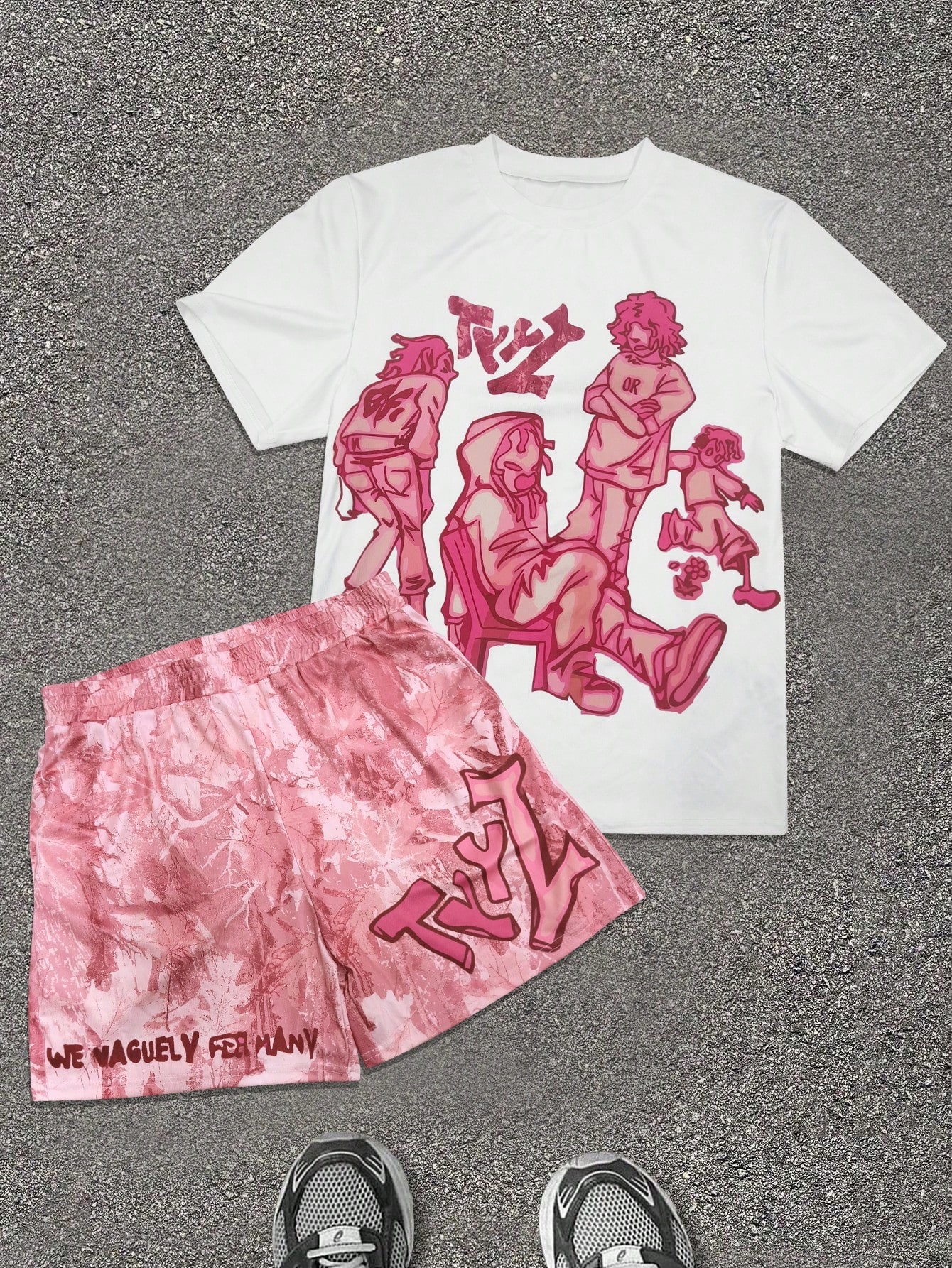 2026 Summer New Men's Short-Sl – Street Fashion In China recenzja i cena