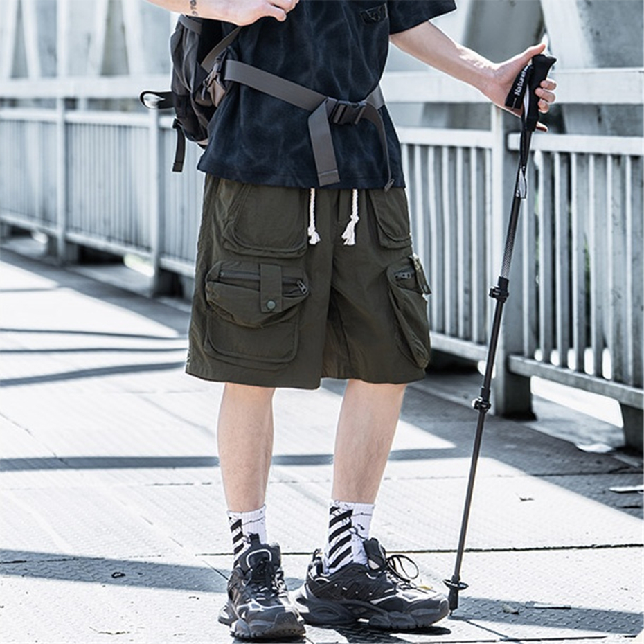 Summer Tactical Short Men Punk – Techwear Pants Tactical recenzja i cena
