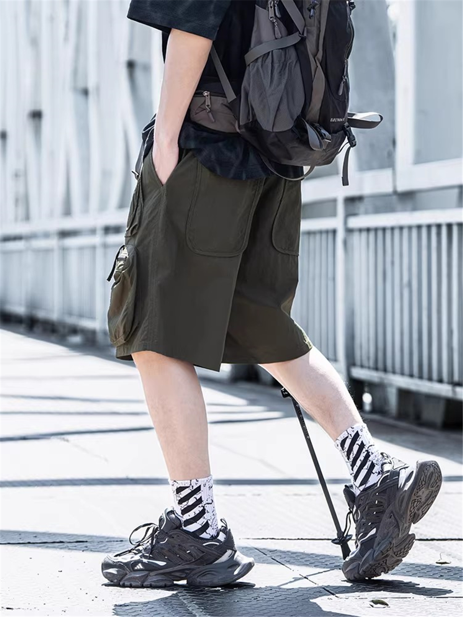 Summer Tactical Short Men Punk – Techwear Pants Tactical recenzja i cena