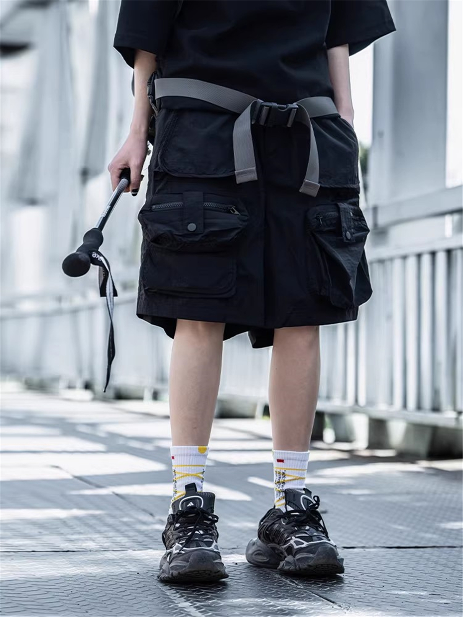 Summer Tactical Short Men Punk – Techwear Pants Tactical recenzja i cena