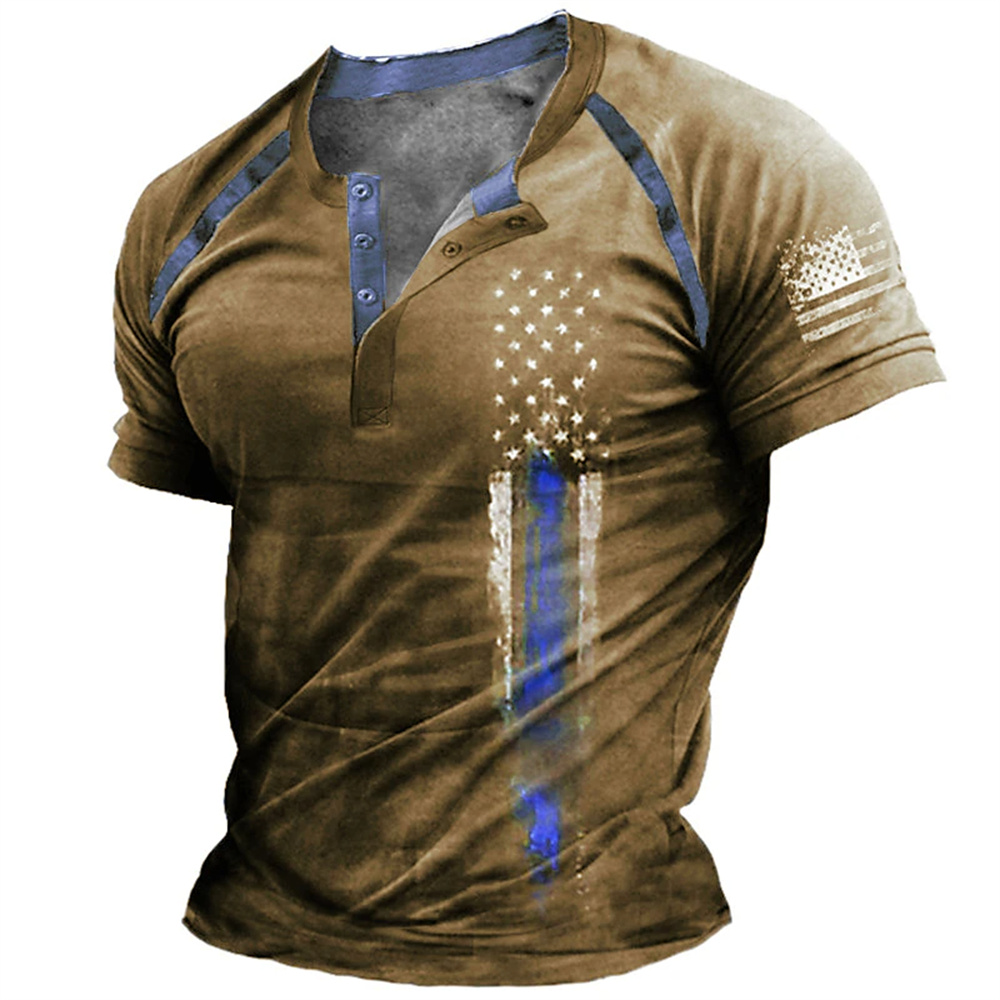Funny 3D American Flag Print M – Street Fashion For Man recenzja i cena