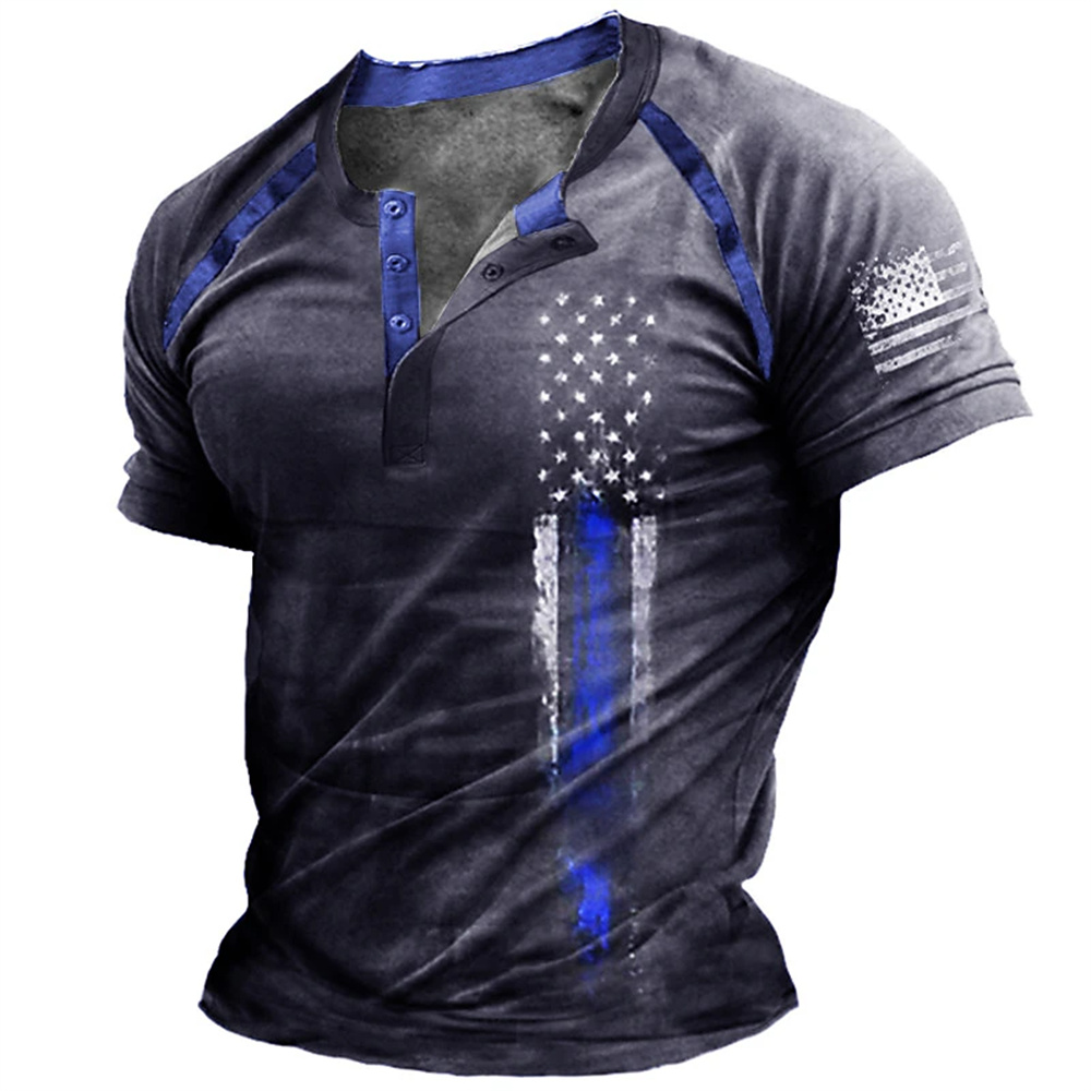 Funny 3D American Flag Print M – Street Fashion For Man recenzja i cena