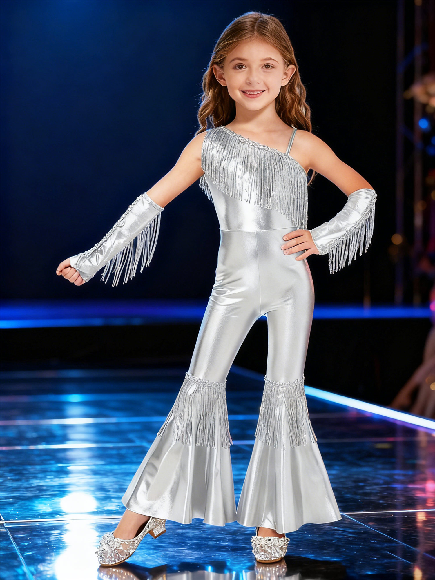 Girls Street Jazz Dance Costum – Street Fashion Dance recenzja i cena