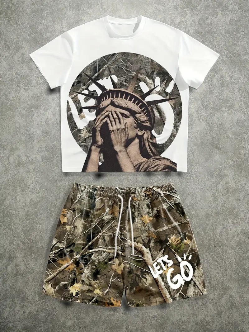 The 2026 Summer New men's Set  – Street Fashion In China recenzja i cena