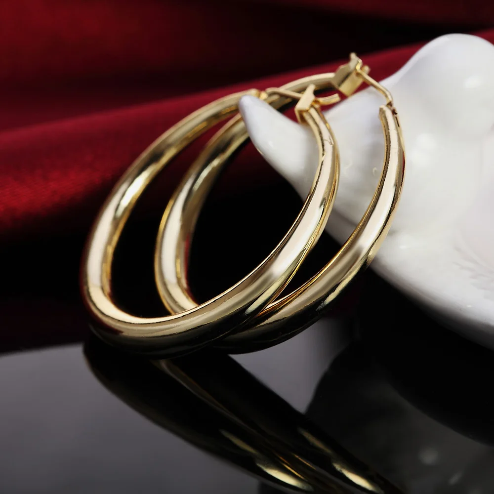 Hot Luxury 925 Sterling Silver – Street Fashion Earrings recenzja i cena