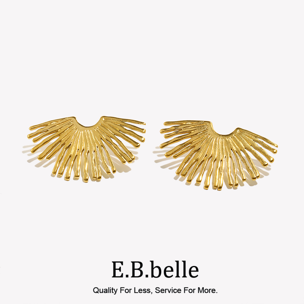 Street Exaggerated Ray Fan-sha – Street Fashion Earrings recenzja i cena