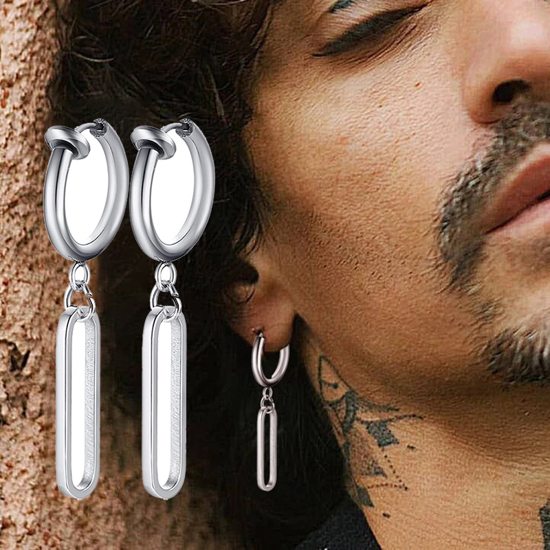 Fashion Stainless Steel Blade  – Street Fashion Earrings recenzja i cena
