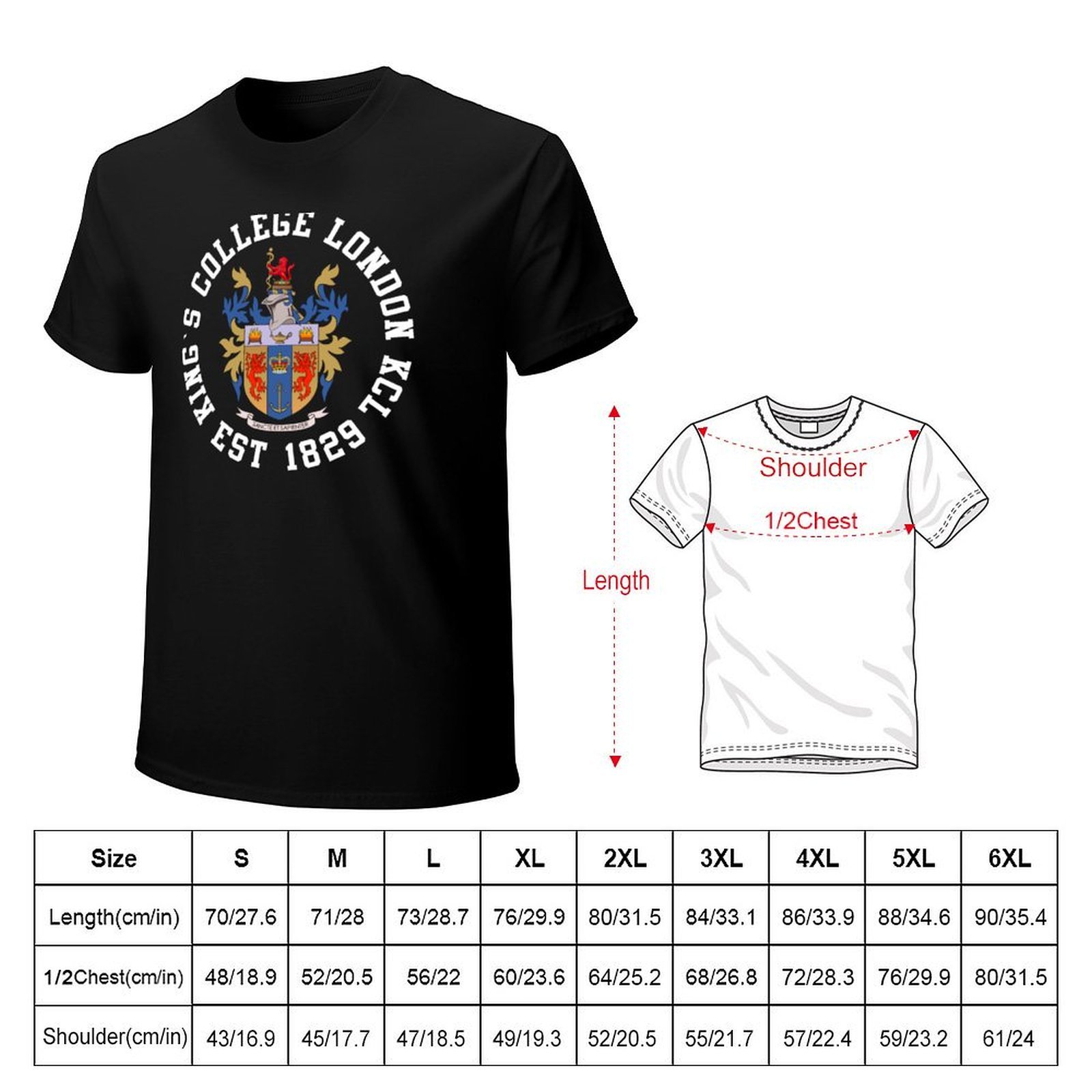 Kings College London logo KCL  – Street Fashion Uk recenzja i cena