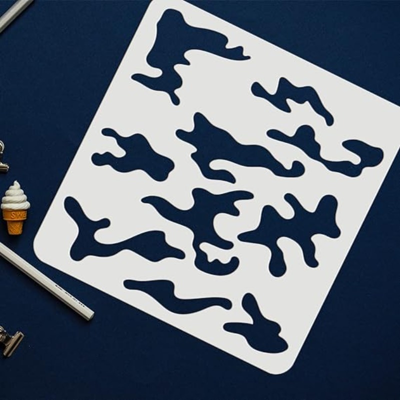 3 pcs Camo Stencil Kit 11.8x11 – Camo Pattern Set recenzja i cena