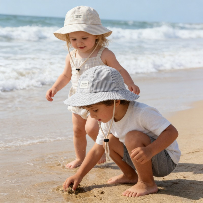 Baby Kids Cute Sun Hat 50cm 1- – Street Fashion Kids recenzja i cena