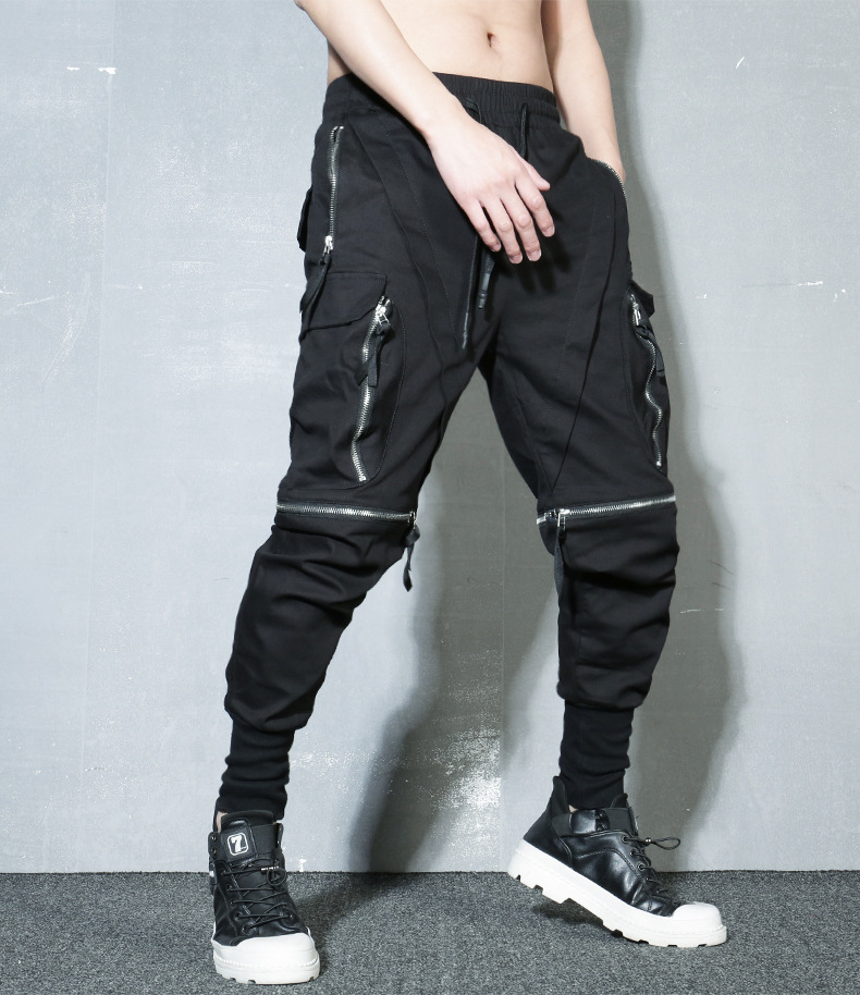 Detachable Black Cargo Pants M – Techwear Pants Tactical recenzja i cena