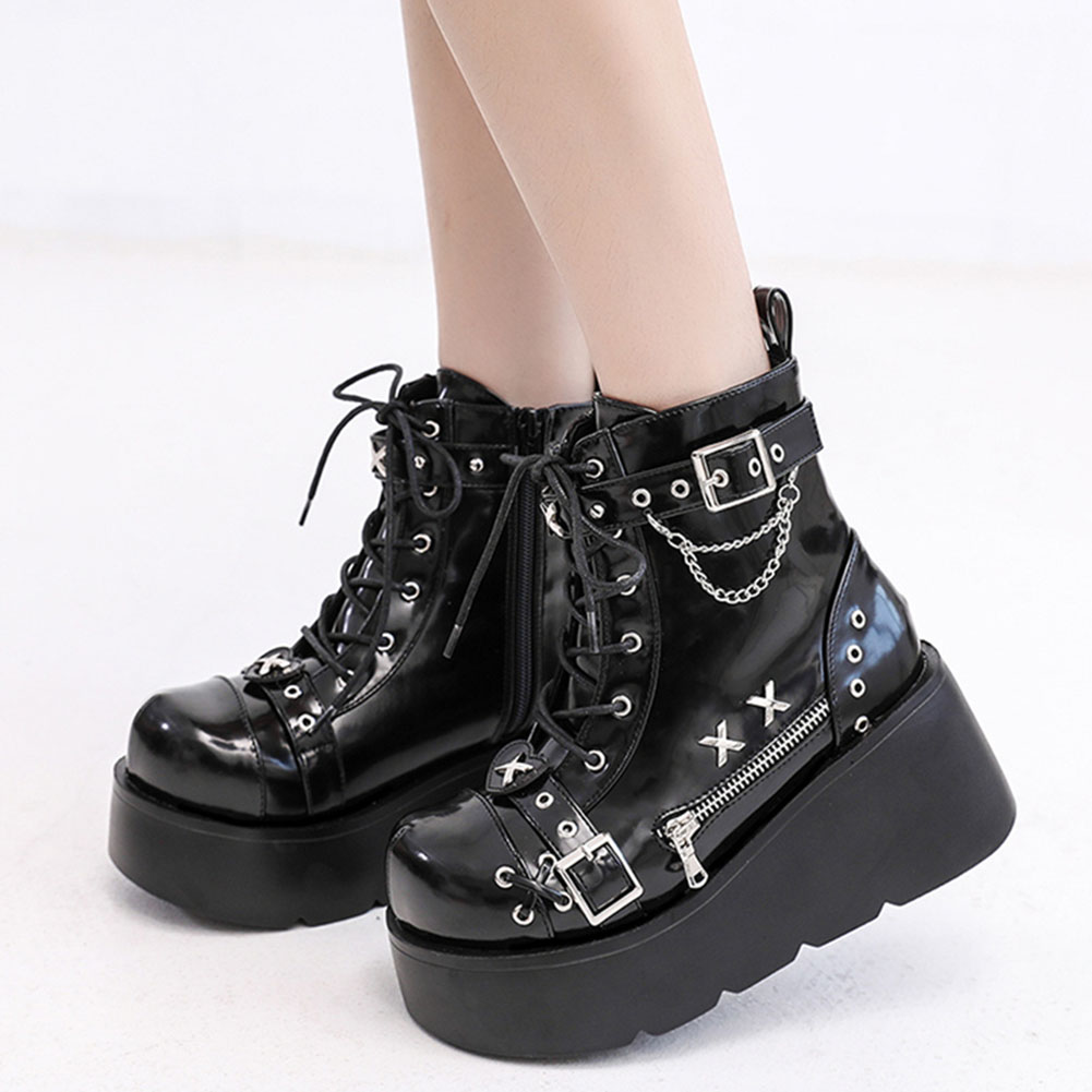 Brand New Ladies Goth Platform – Street Fashion Lady recenzja i cena