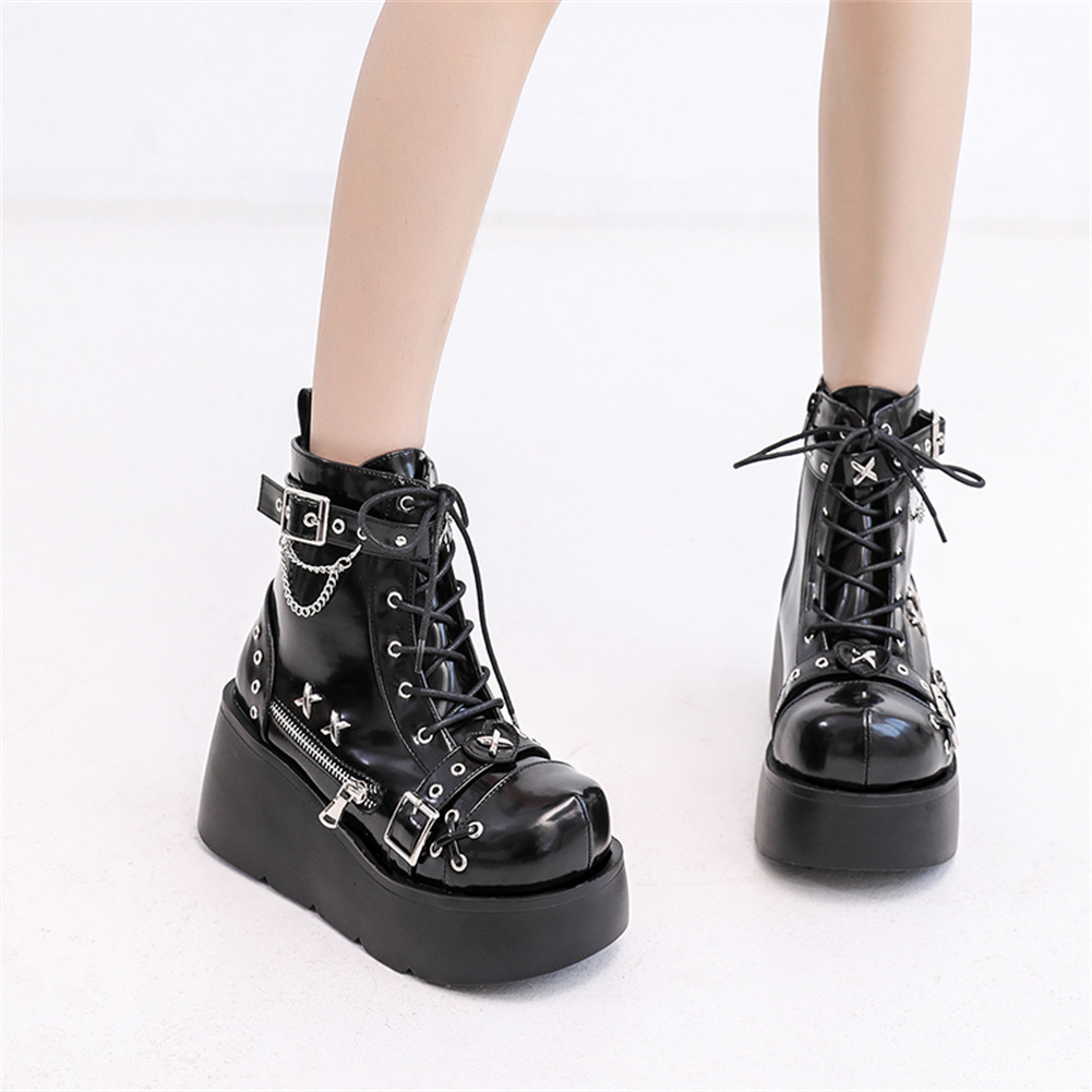Brand New Ladies Goth Platform – Street Fashion Lady recenzja i cena
