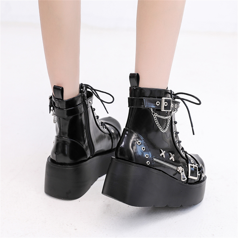 Brand New Ladies Goth Platform – Street Fashion Lady recenzja i cena