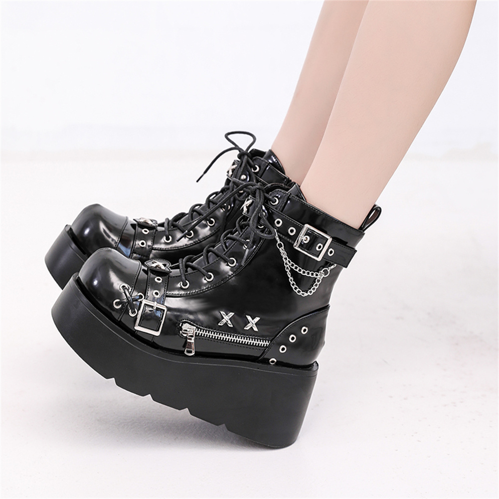 Brand New Ladies Goth Platform – Street Fashion Lady recenzja i cena
