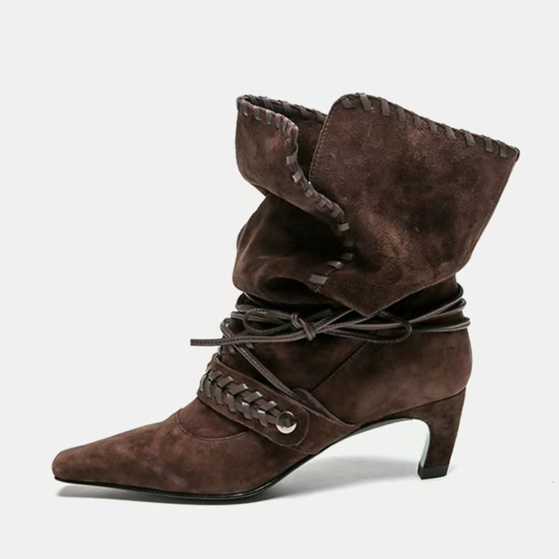 Liyke Autumn Winter Brown Sued – Street Fashion Lady recenzja i cena