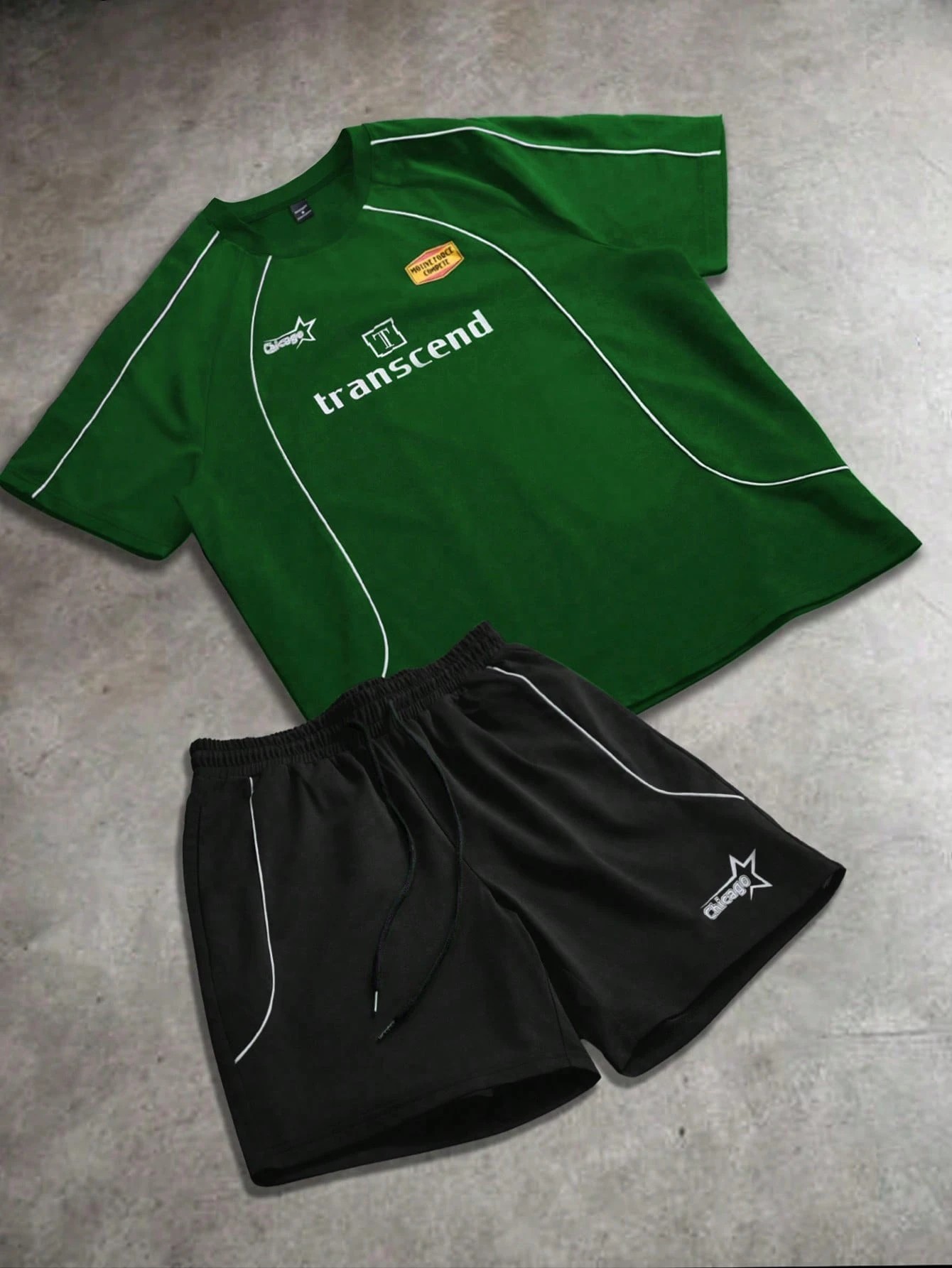 2026 Summer New Men's Short-Sl – Street Fashion In China recenzja i cena