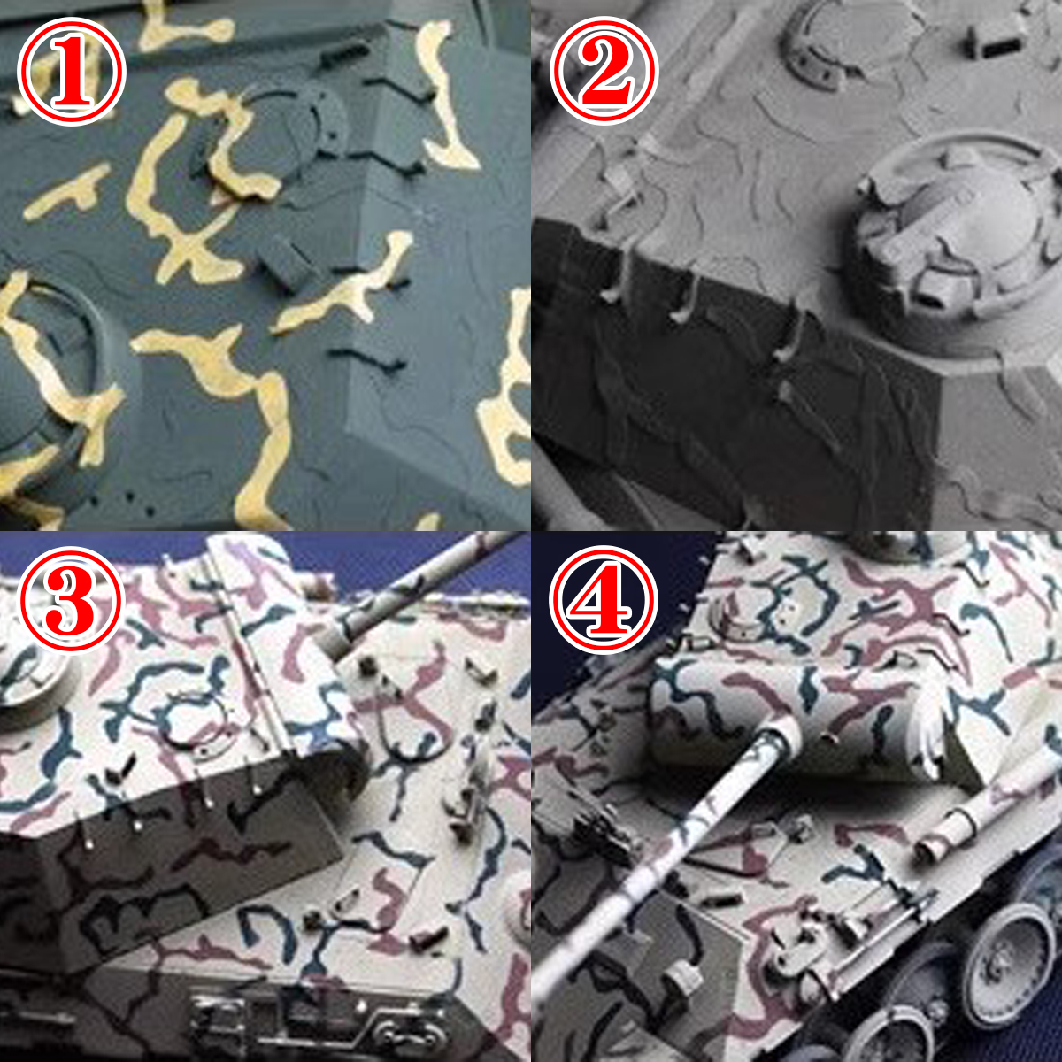 Airbrush Spray Board Stencil T – Camo Pattern Set recenzja i cena