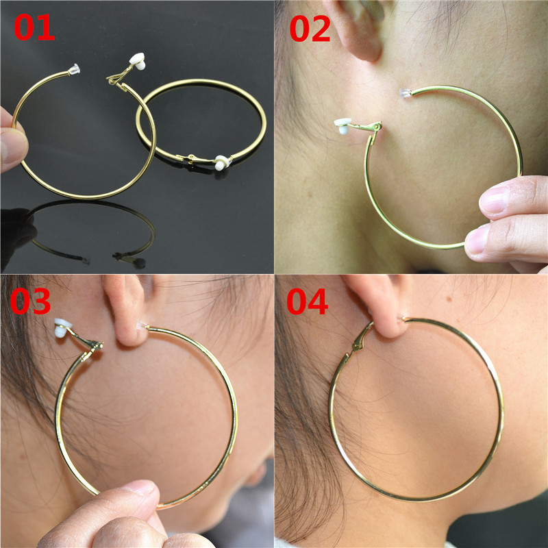 Clip on Earrings for Women Thi – Street Fashion Earrings recenzja i cena