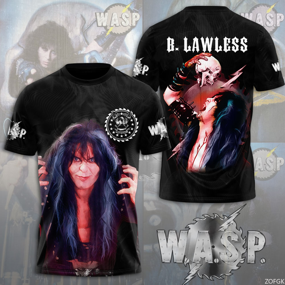 W.A.S.P Rock 3D Printing T-shi – Street Fashion Kids recenzja i cena
